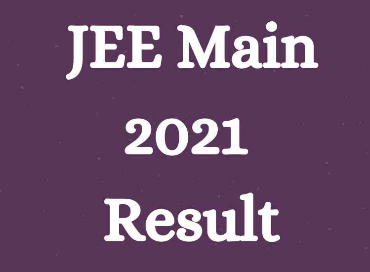 Main 2021. Jee.